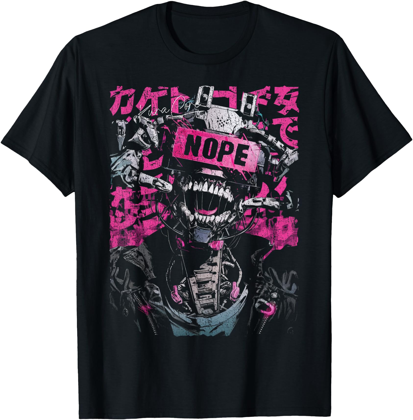 Japanese Streetwear Robot Cyberpunk Y2K Techwear Manga Anime