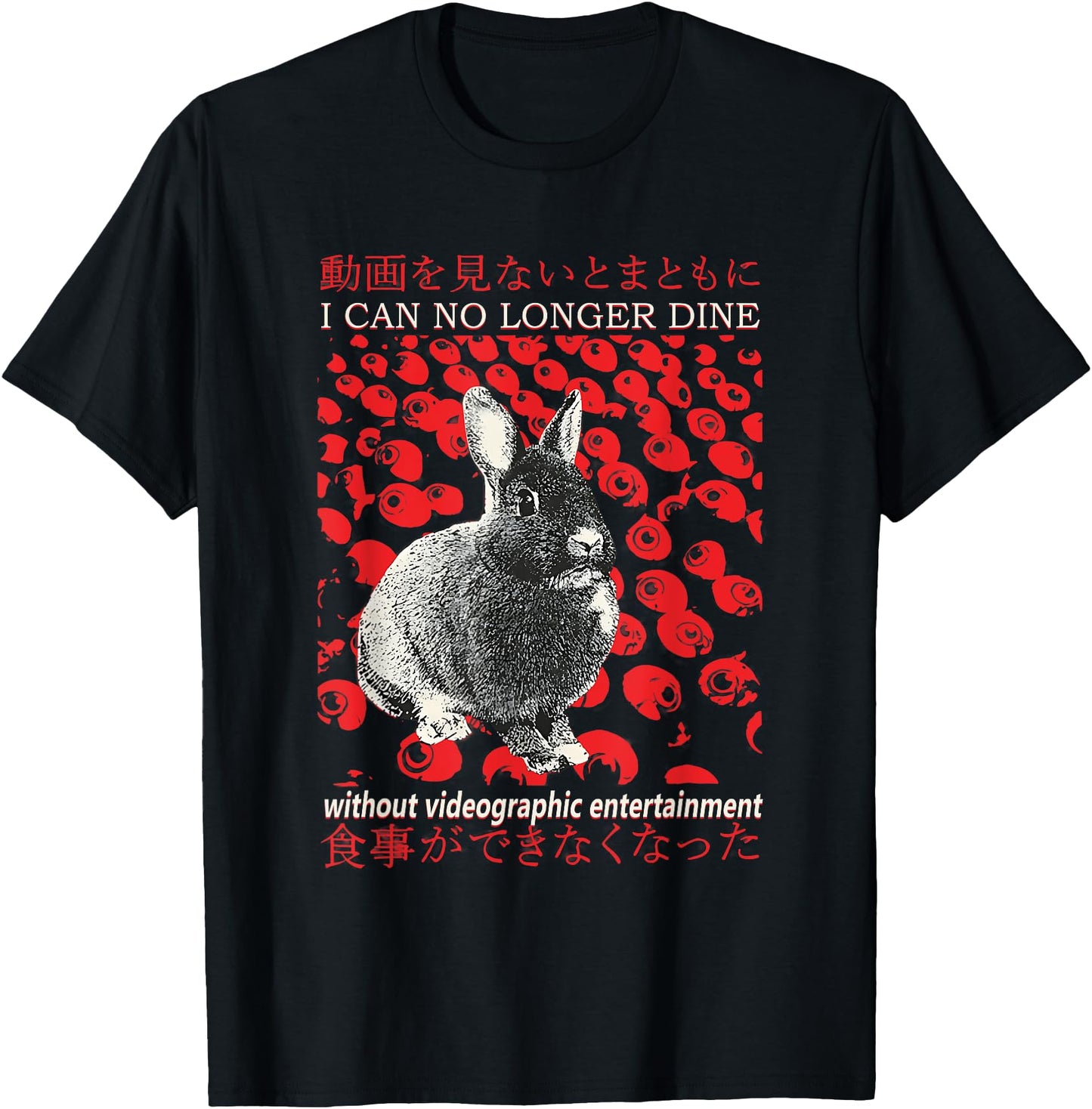 Funny Rabbit I Can No Longer Dine Japanese Rabbit Lovers