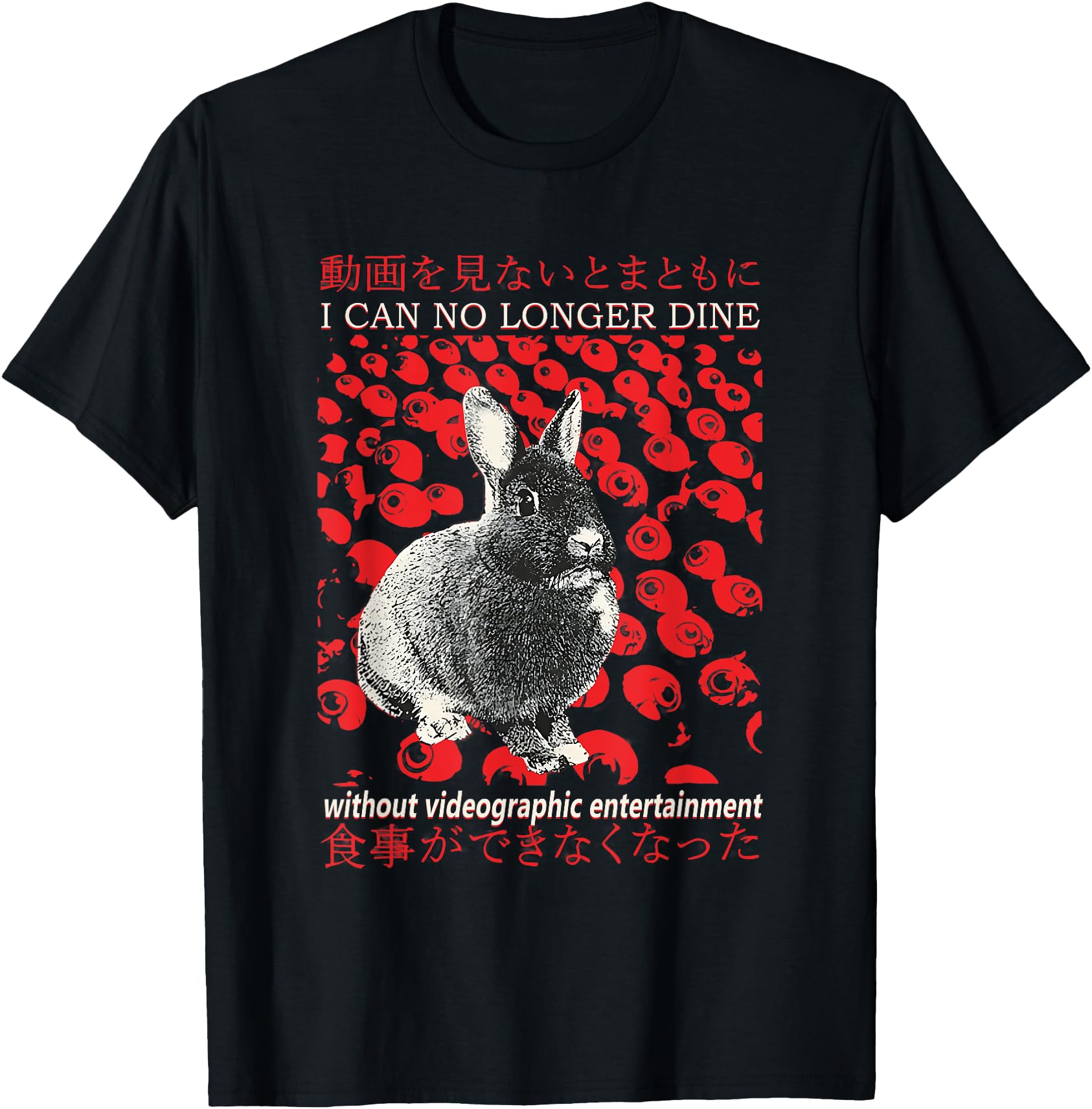 Funny Rabbit I Can No Longer Dine Japanese Rabbit Lovers