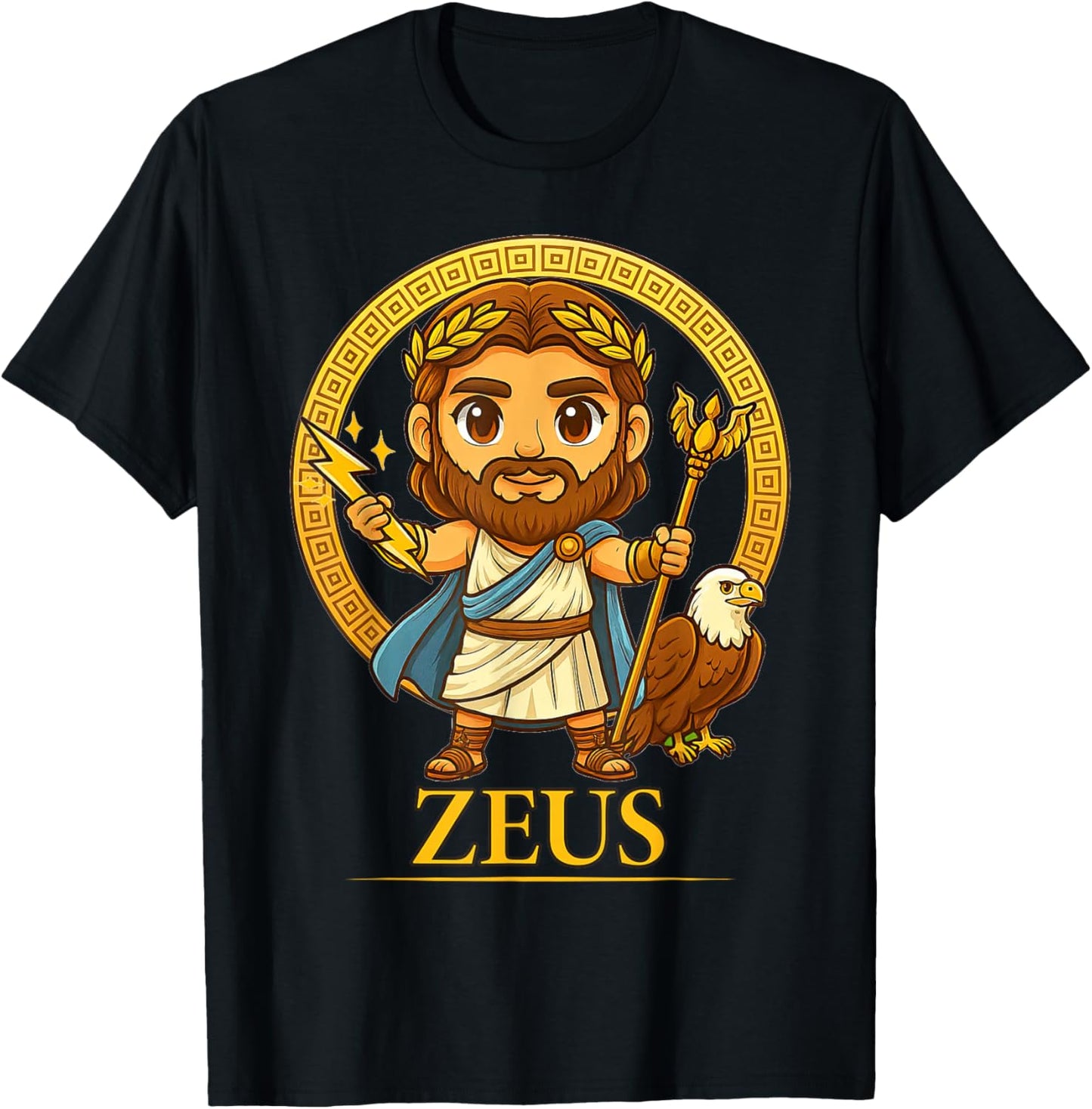 Cute Zeus Greece Greek Mythology God Chibi