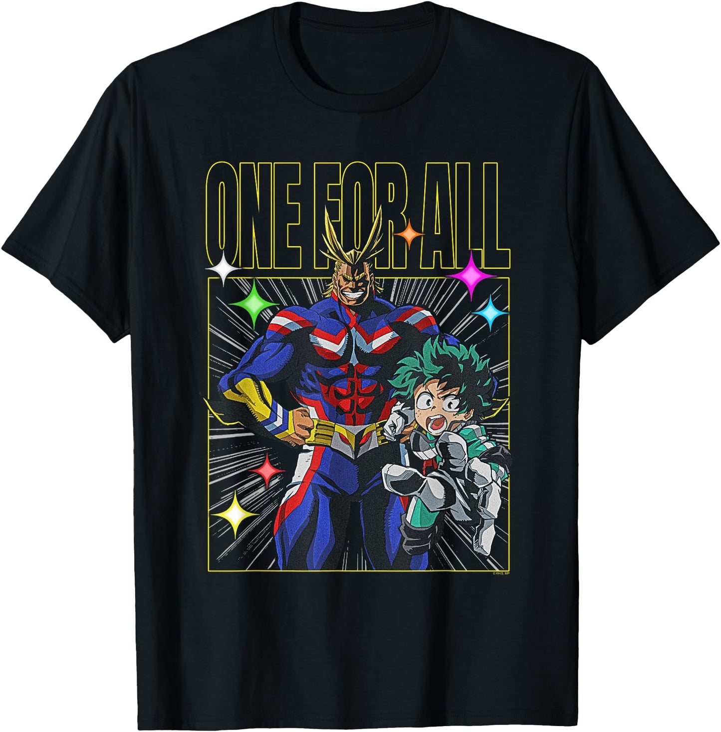 My Hero Academia All Might and Deku One for All Anime