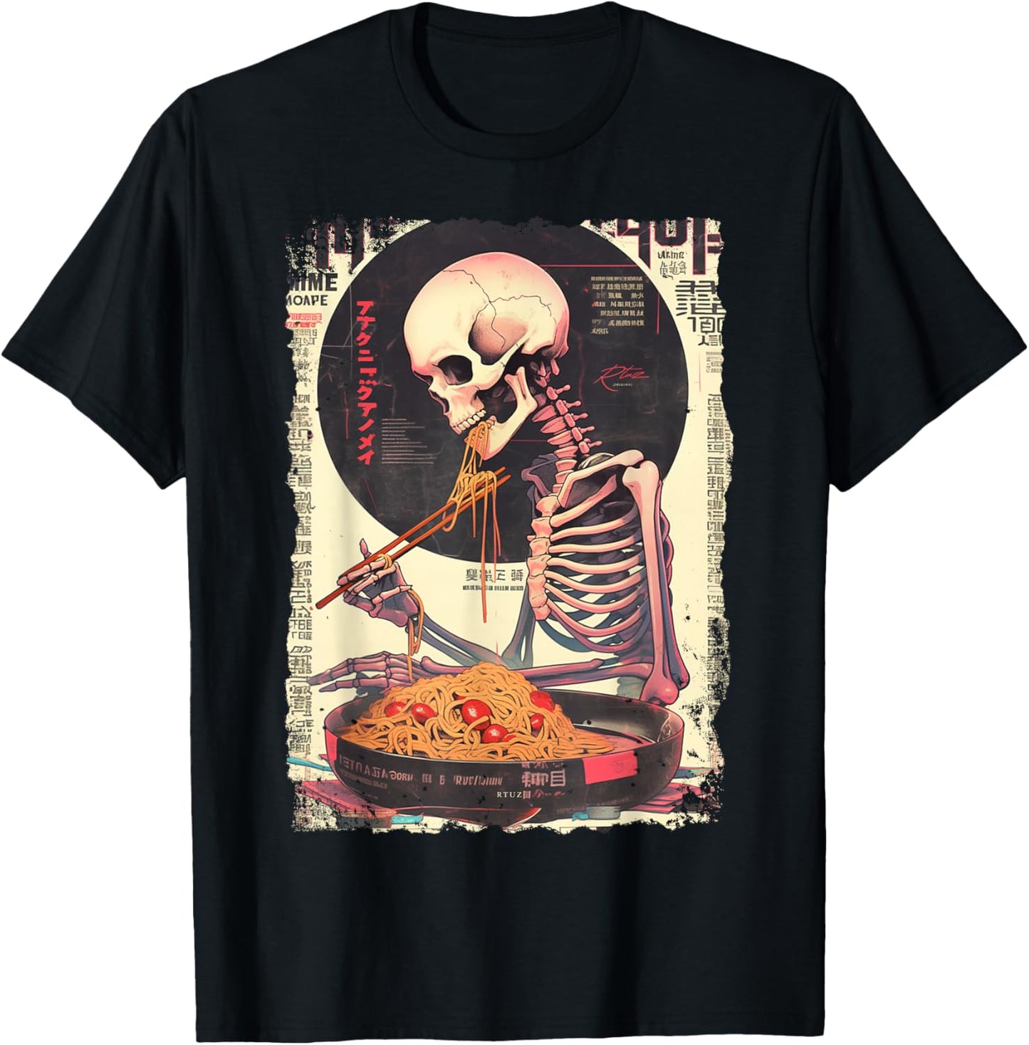 Ramen Noodles Kawaii Japan Retro Fashion Y2K Otaku Manga Anime