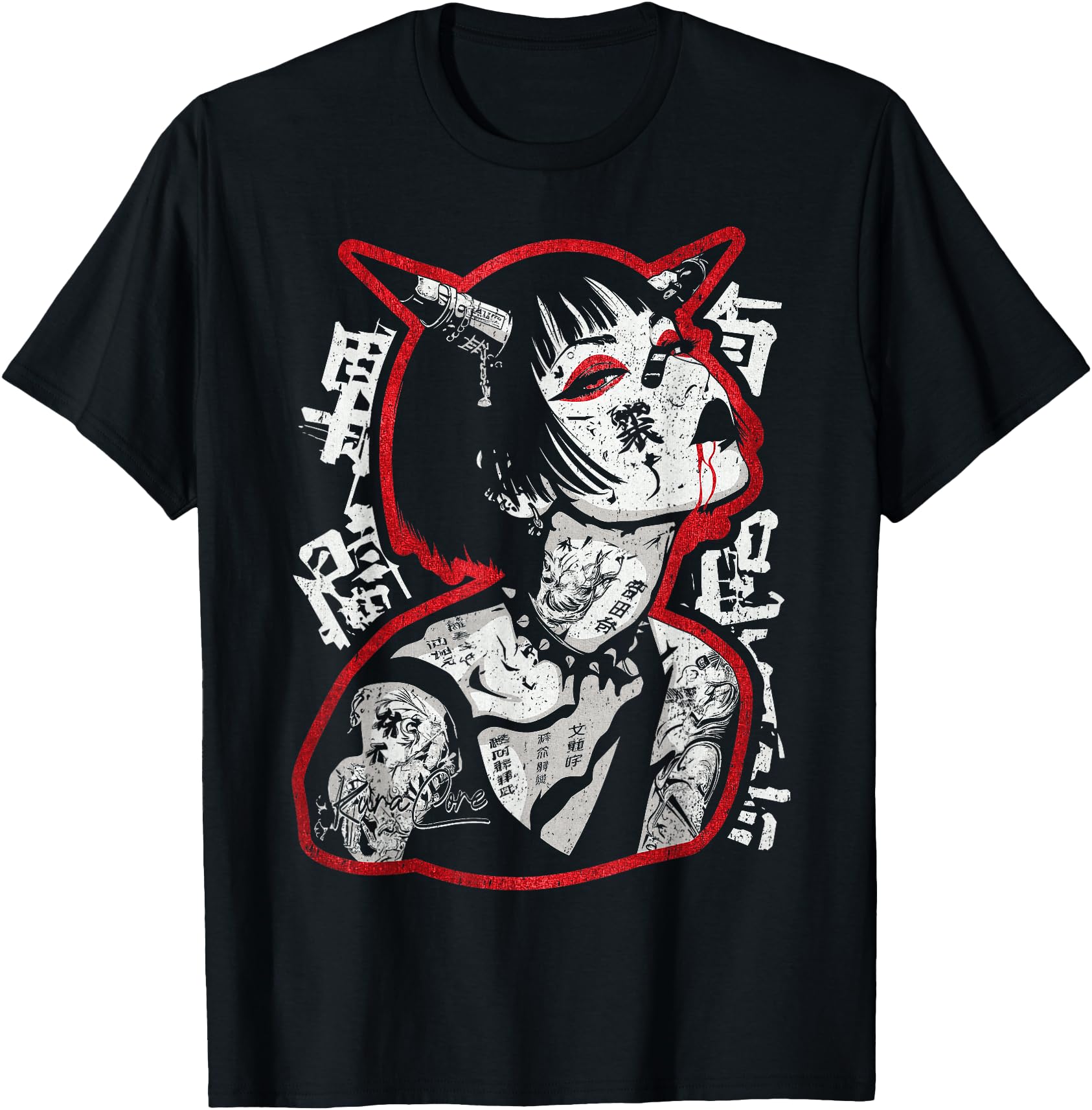 Japanese Streetwear Cyberpunk Y2K Techwear Retro Manga Anime