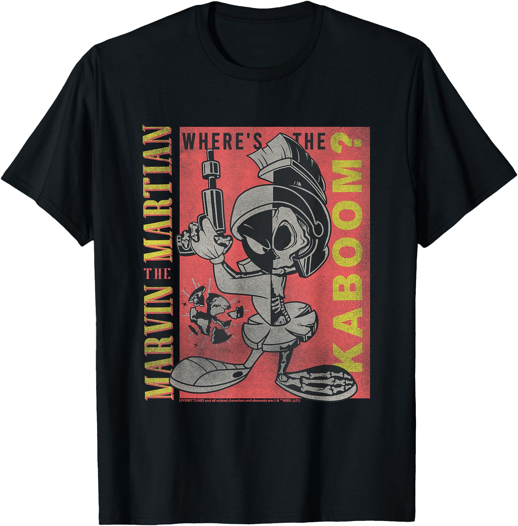Looney Tunes Marvin The Martian Where's The Kaboom Retro