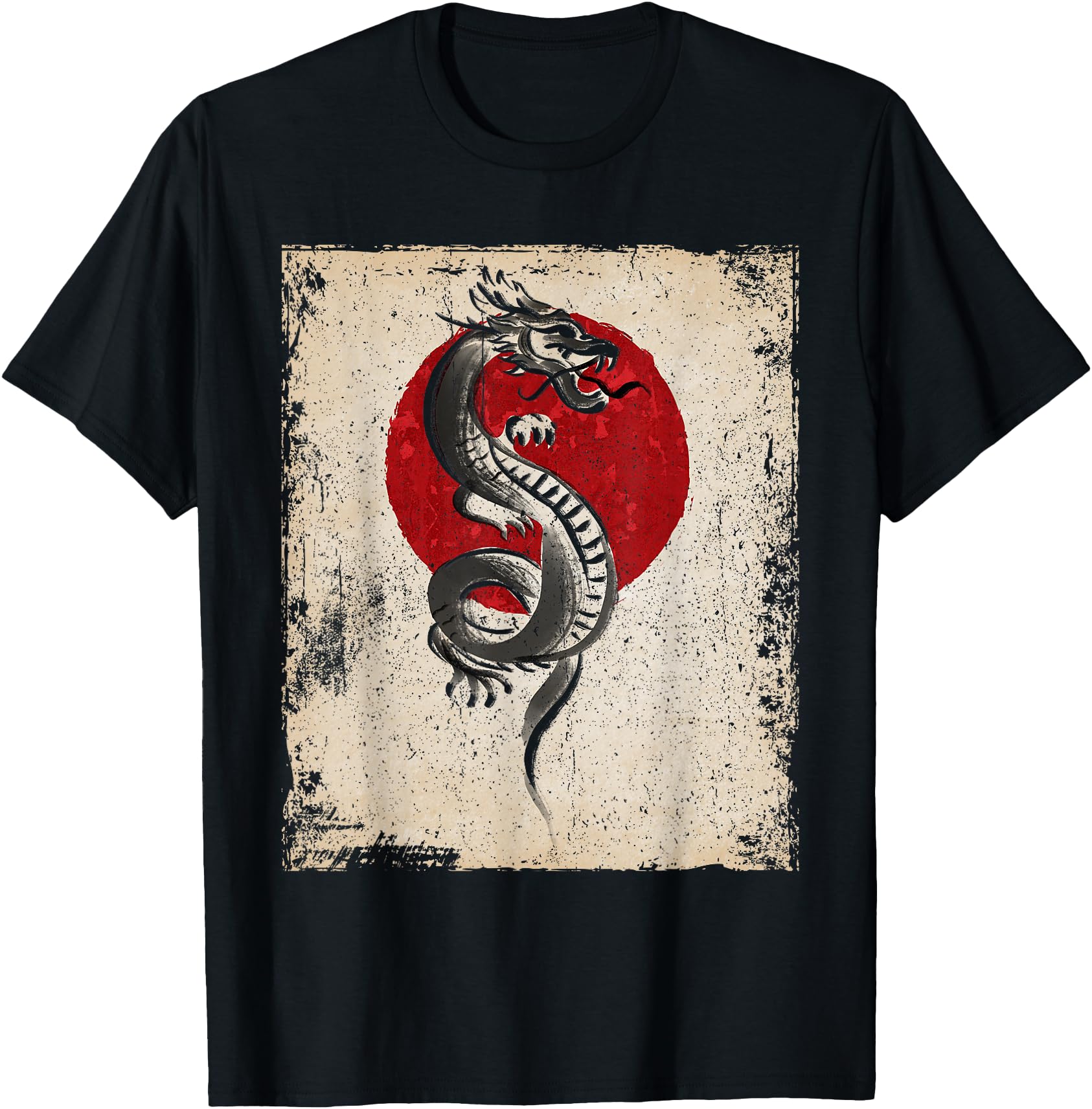 Japan dragon artwork Japanese Art Retro