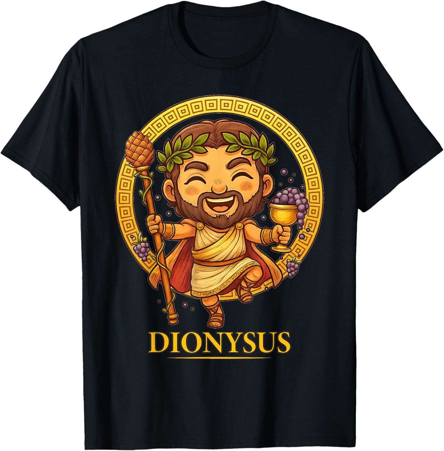 Kawaii Dionysus Greek Mythology Chibi Greece God
