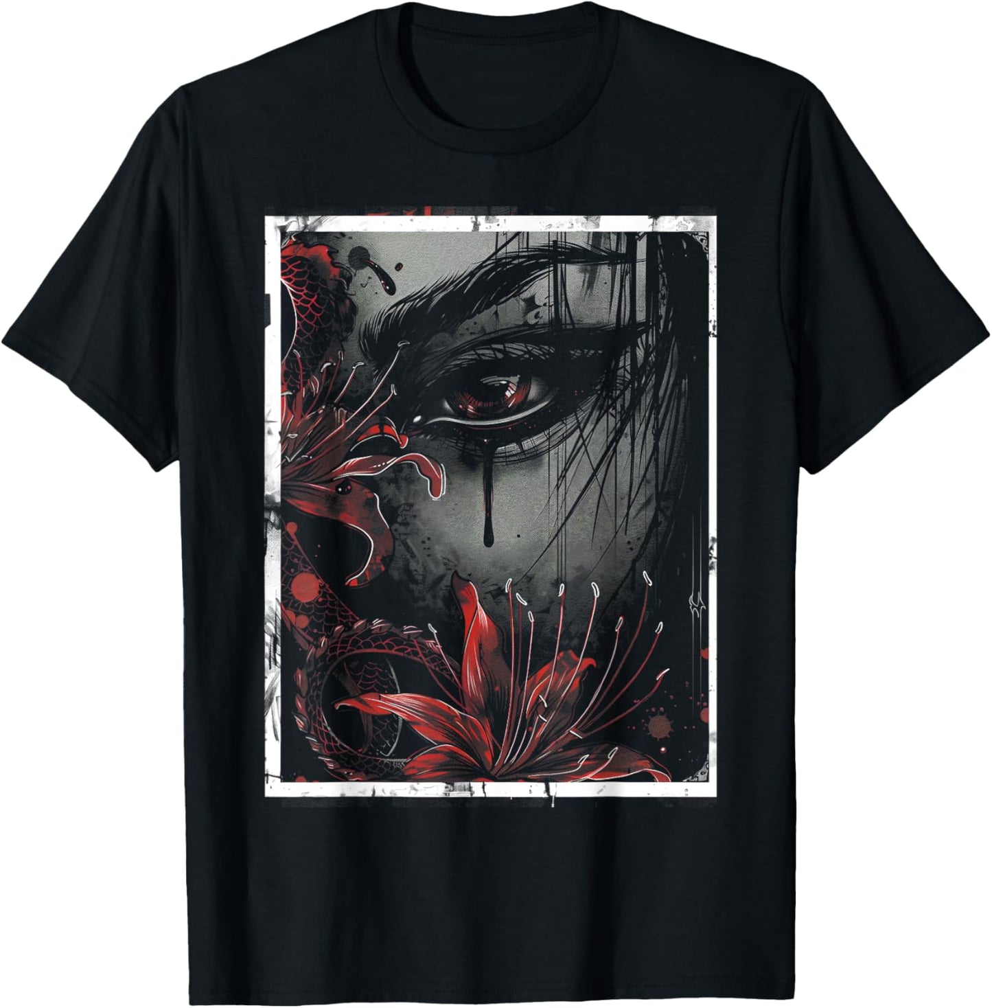 Anime Goth Sad Japanese Abstract Art Emotion Gothic