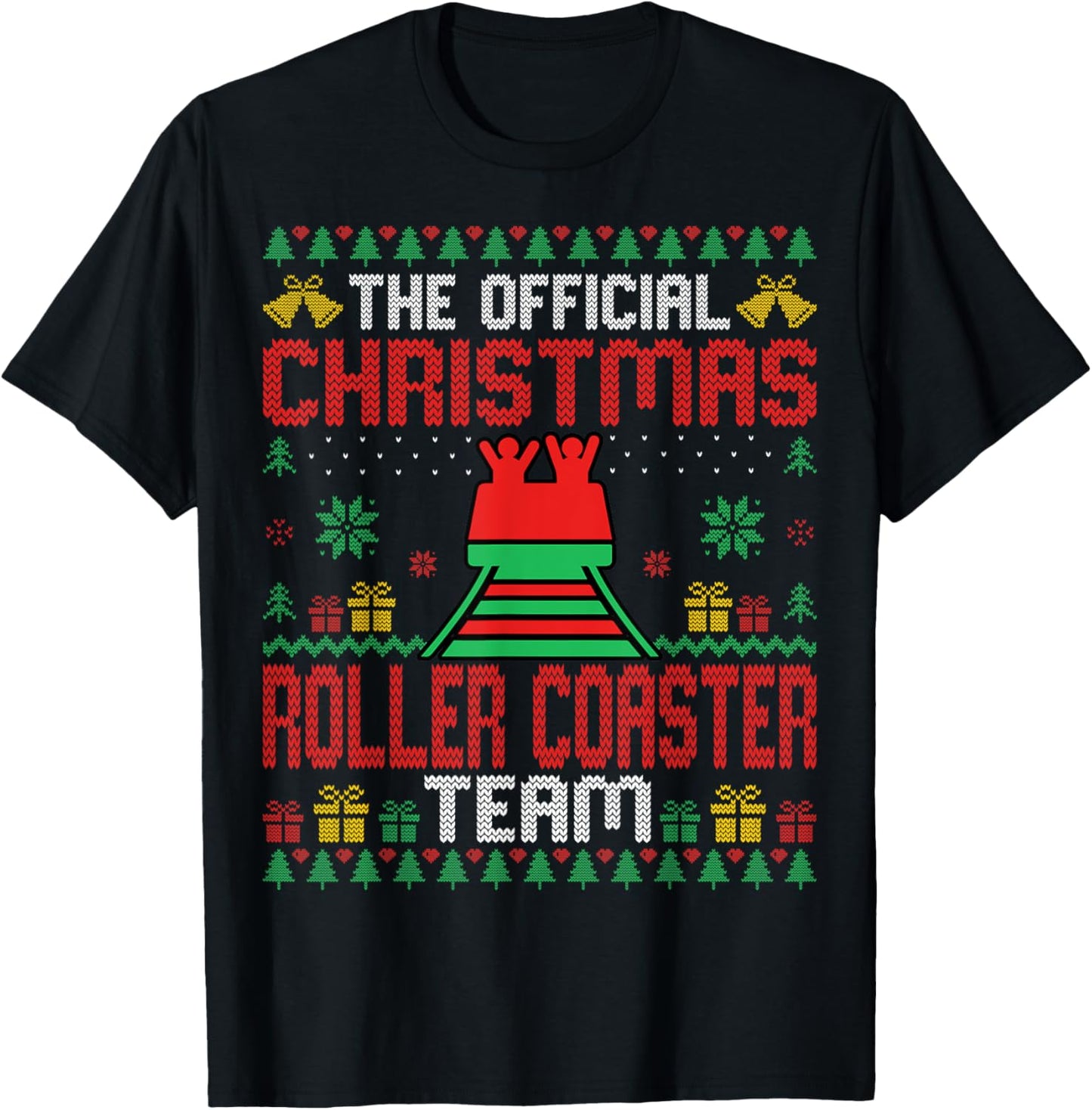 Christmas Roller Coaster Team - Roller Coaster Lover Xmas