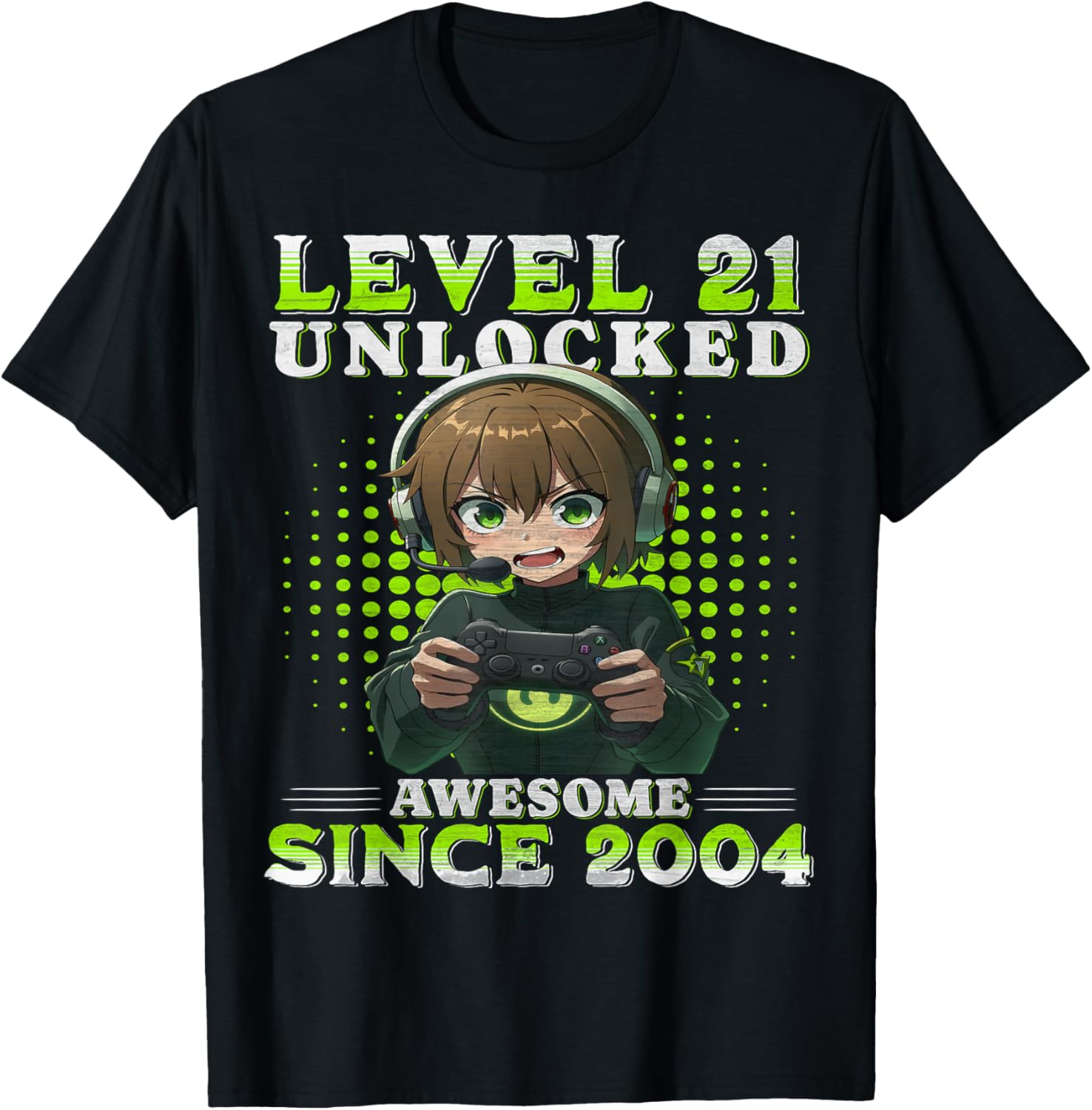 Level 21 Unlocked Birthday Boy 21 Years 2004 Anime