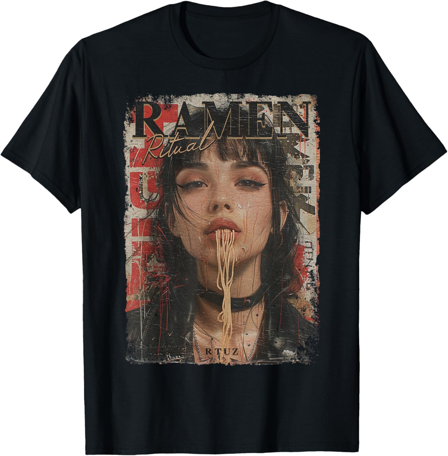Ramen Noodles Kawaii Japan Retro Fashion Y2K Otaku Manga Anime
