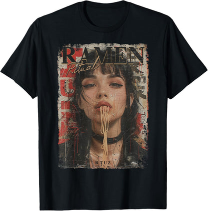 Ramen Noodles Kawaii Japan Retro Fashion Y2K Otaku Manga Anime