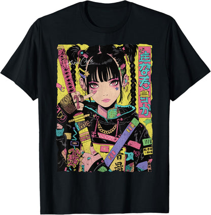 Japan Streetwear Cyberpunk Y2K Hip Hop Techwear Manga Anime