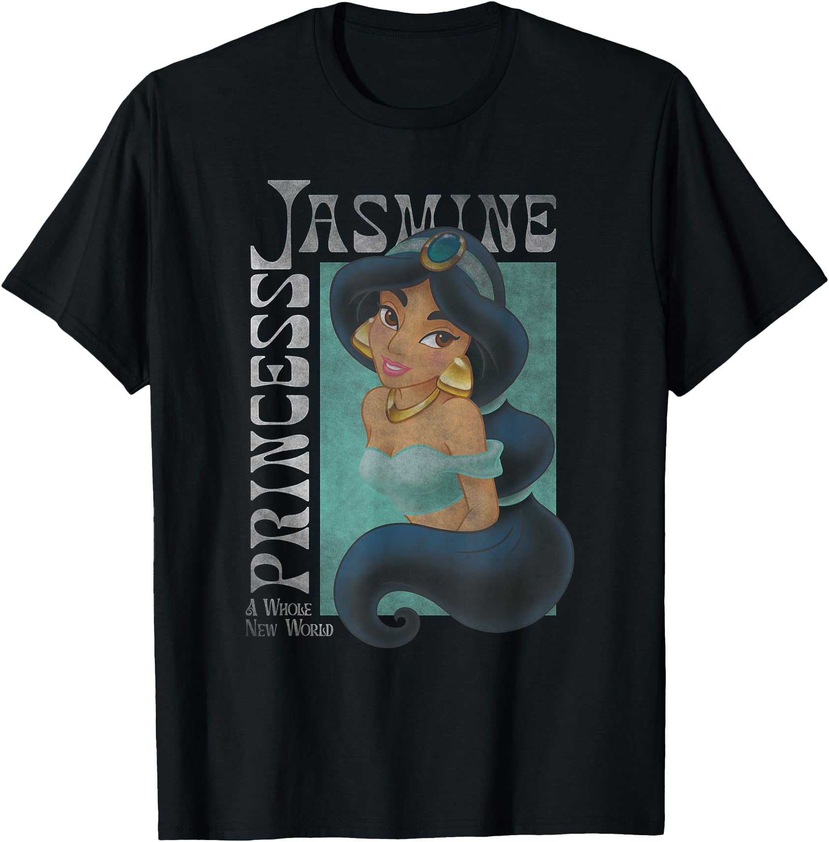 Disney Aladdin Princess Jasmine Classic Color Portrait