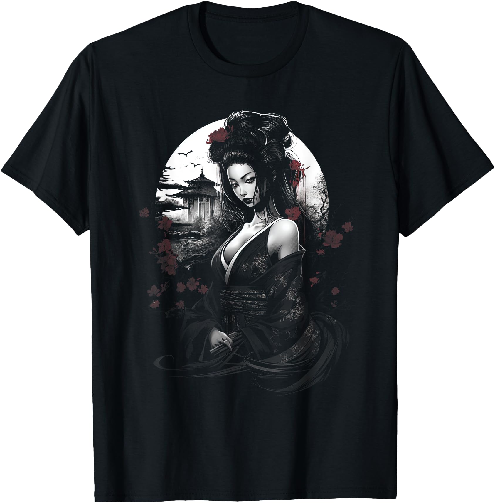 Japanese Cyberpunk Women Geisha
