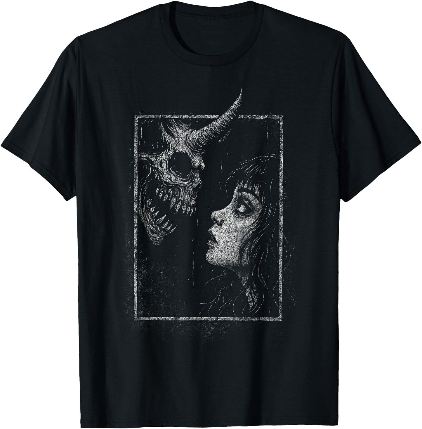 Horror Creepy Demon Monster Anime Manga Alt Scary Goth Girl