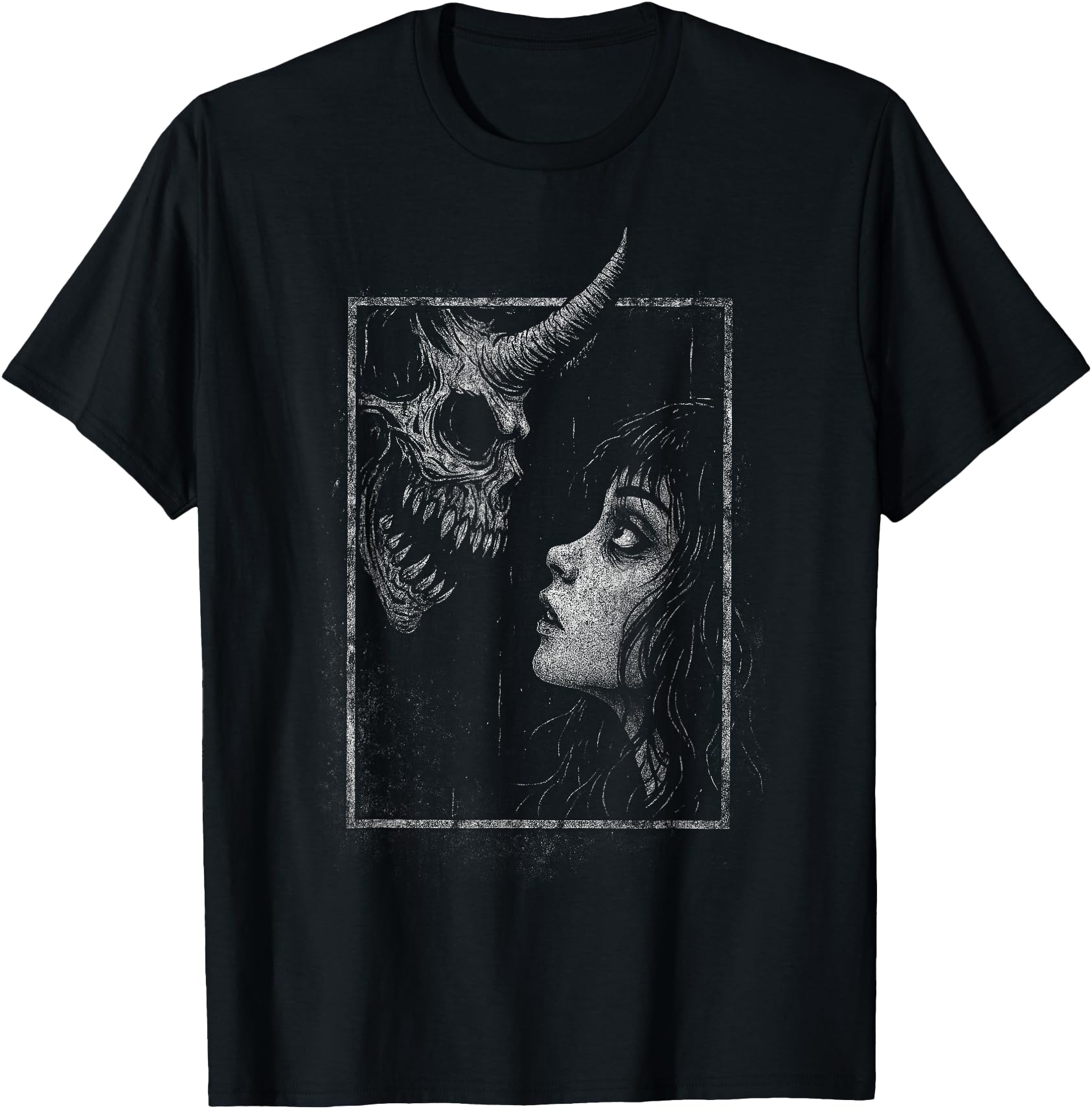 Horror Creepy Demon Monster Anime Manga Alt Scary Goth Girl