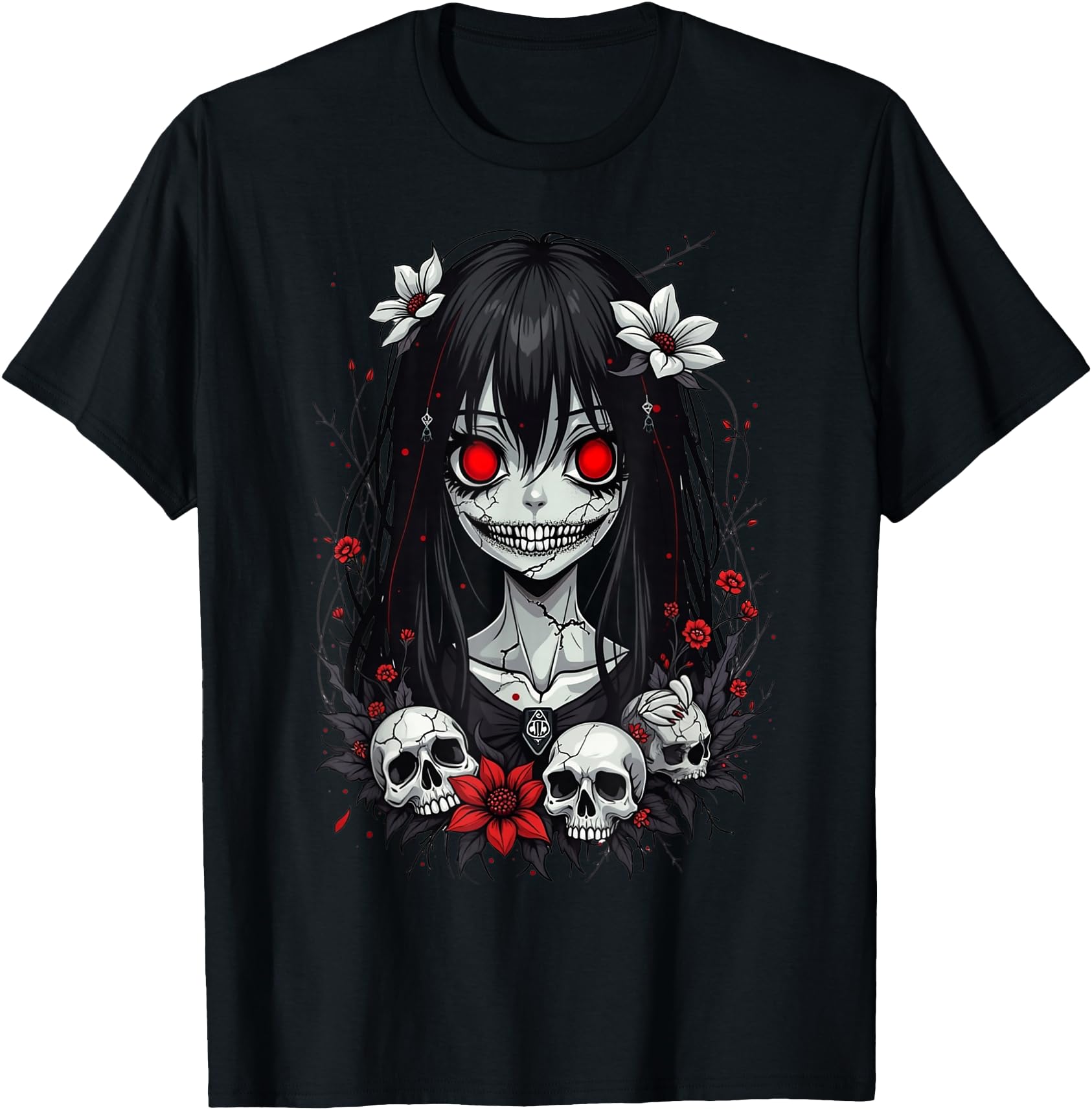Scary Kawaii Goth Girl Horror Anime Aesthetics