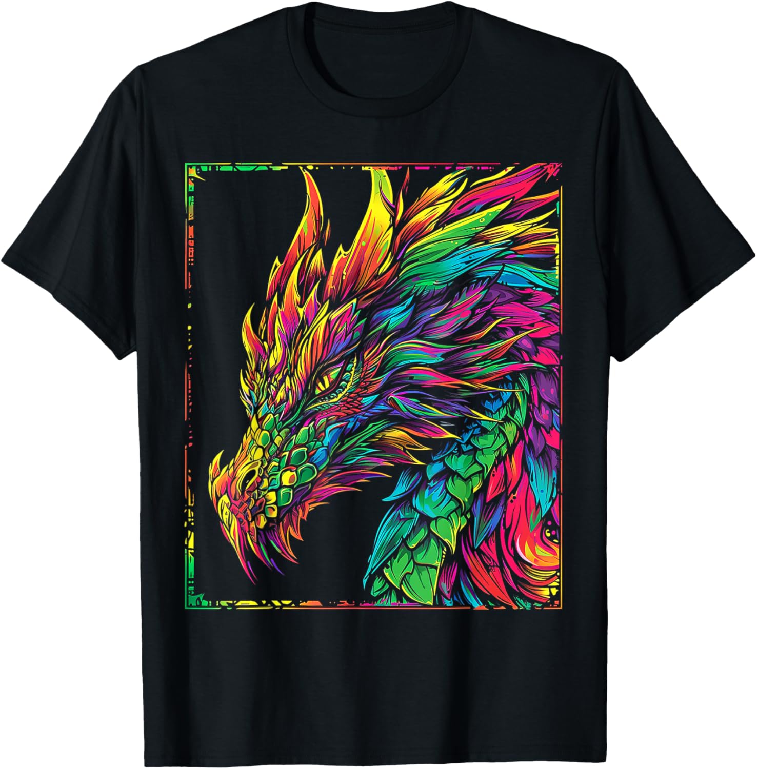 Dragon Colorful Art Animal Graphic Anime