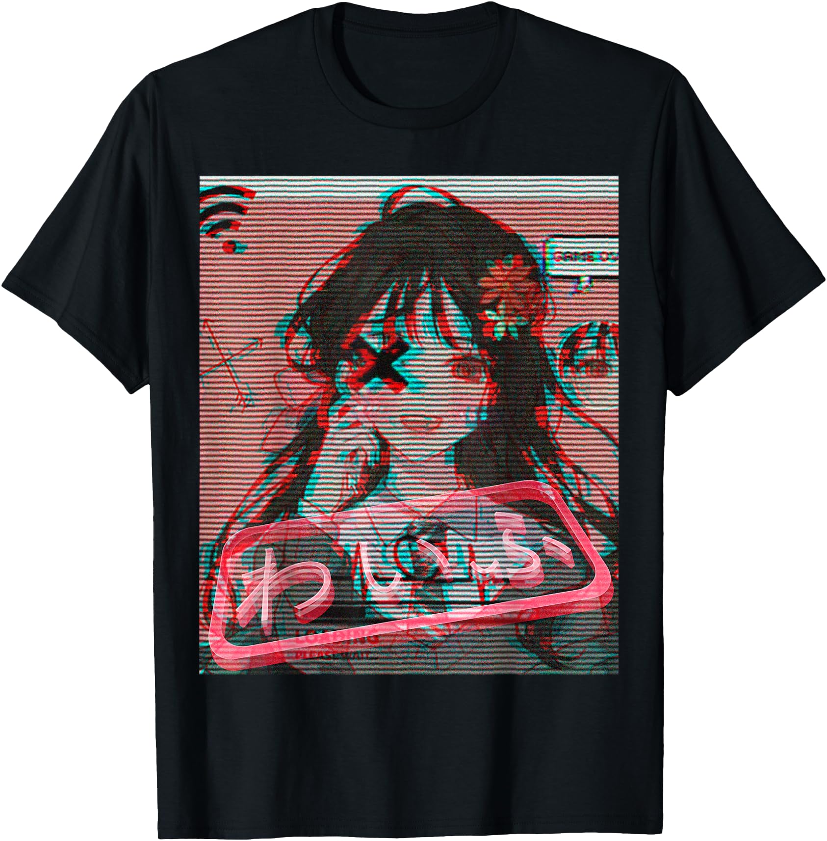 Aesthetic Vaporwave Japanese Futurism Tee Anime Retro Hentai