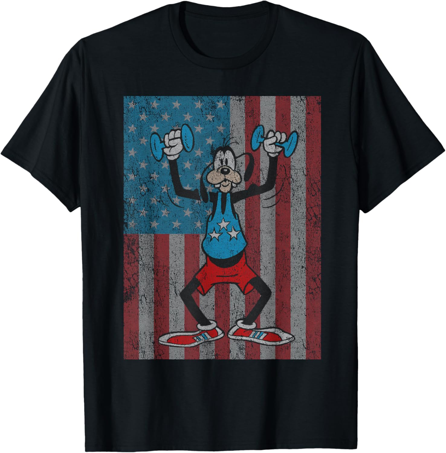 Disney - Goofy Pumping Iron Americana