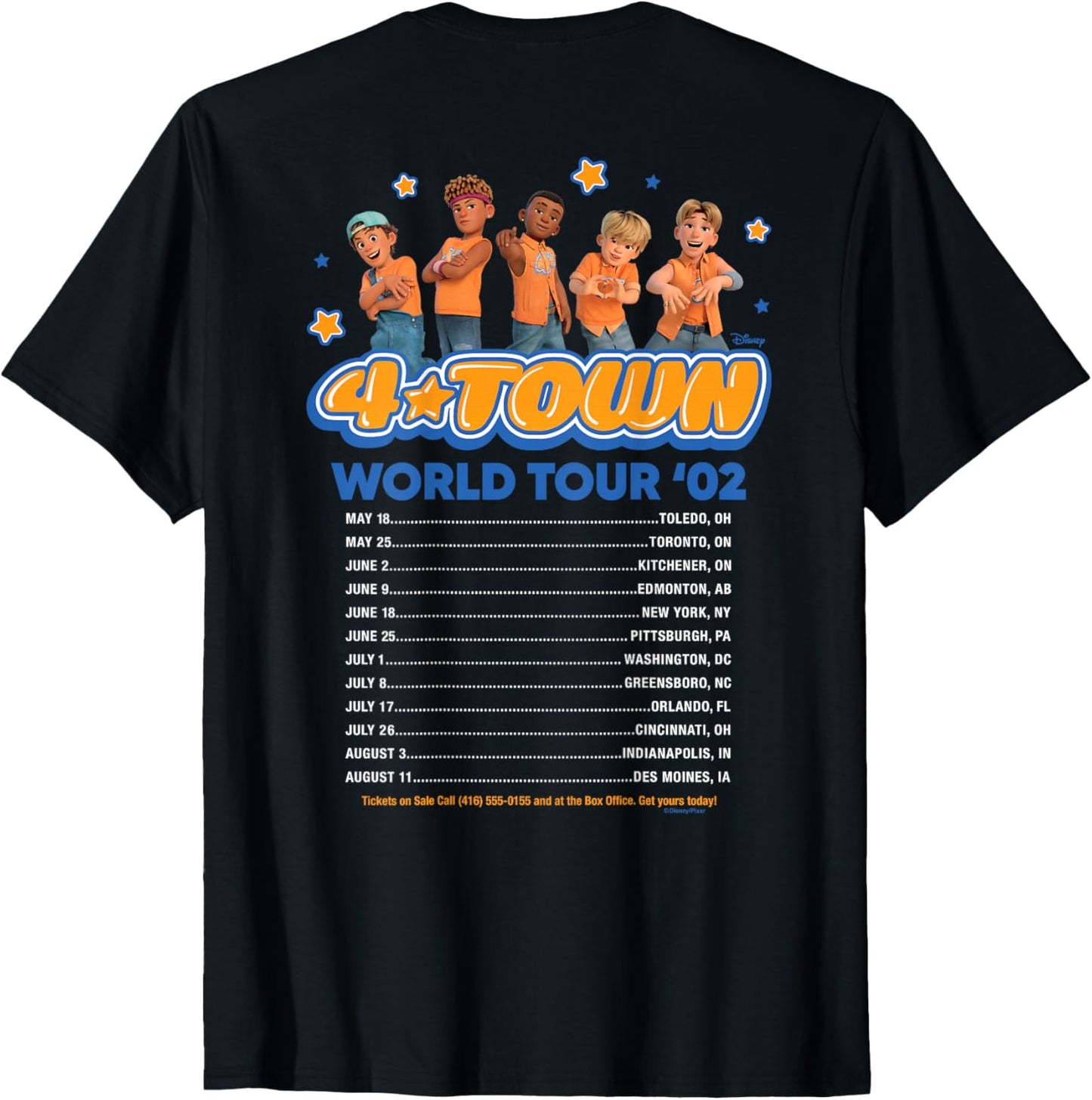Turning Red - 4 Town World Tour T-Shirt