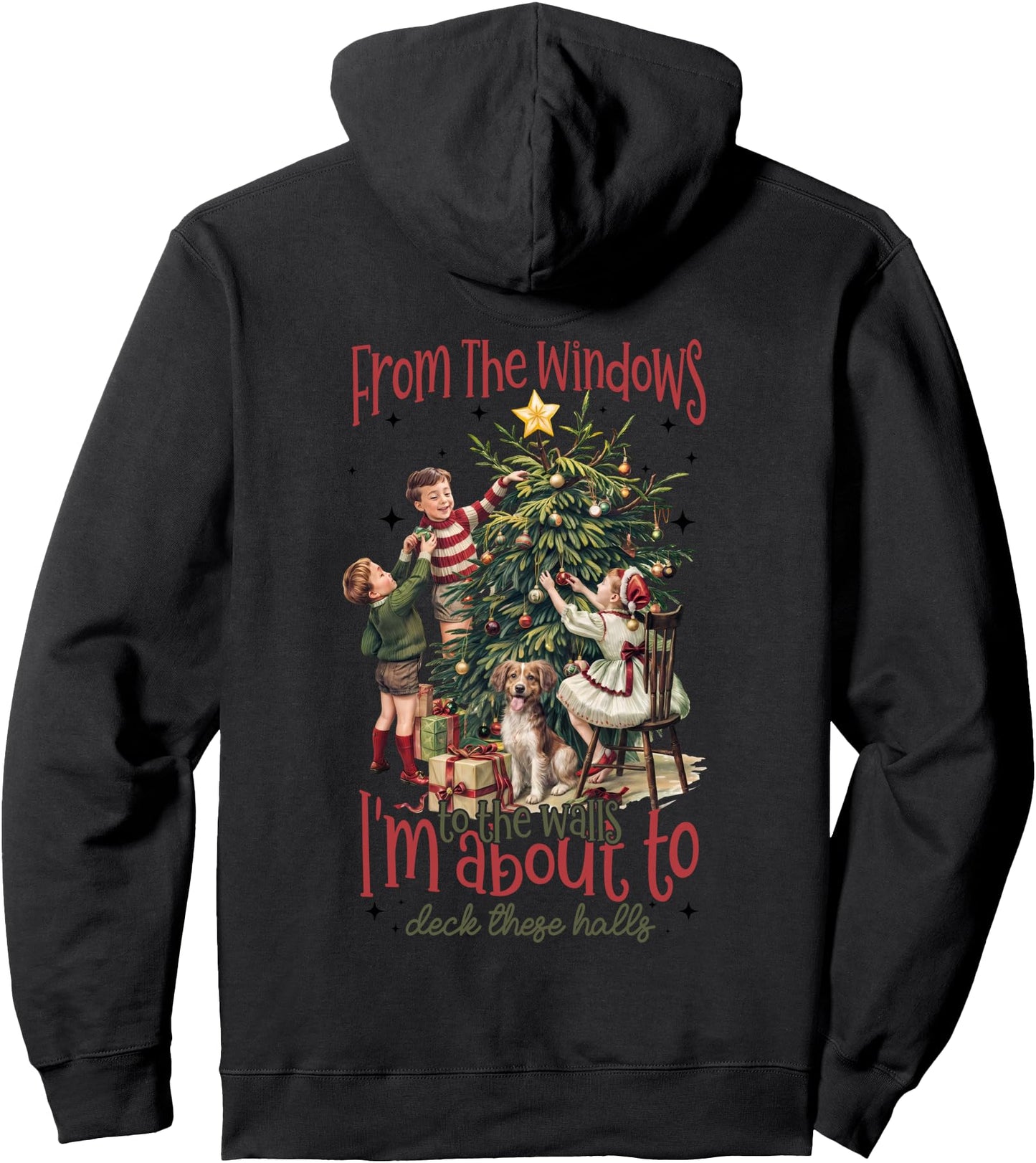 Vintage Boys From The Windows To The Walls I'm About To Deck Pullover Hoodie