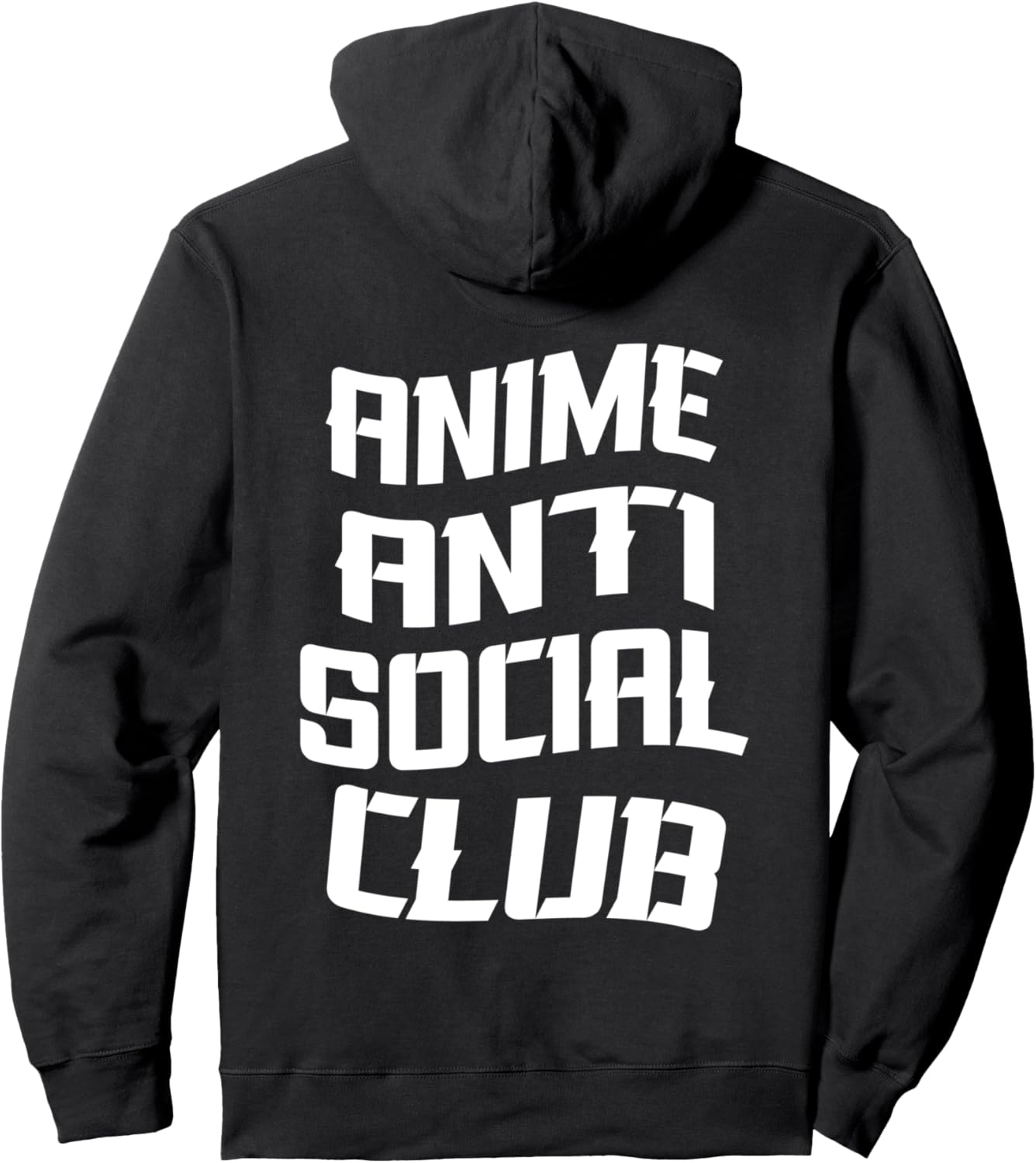 Anime Anti Social Club Otaku Anime Merch Pullover Hoodie