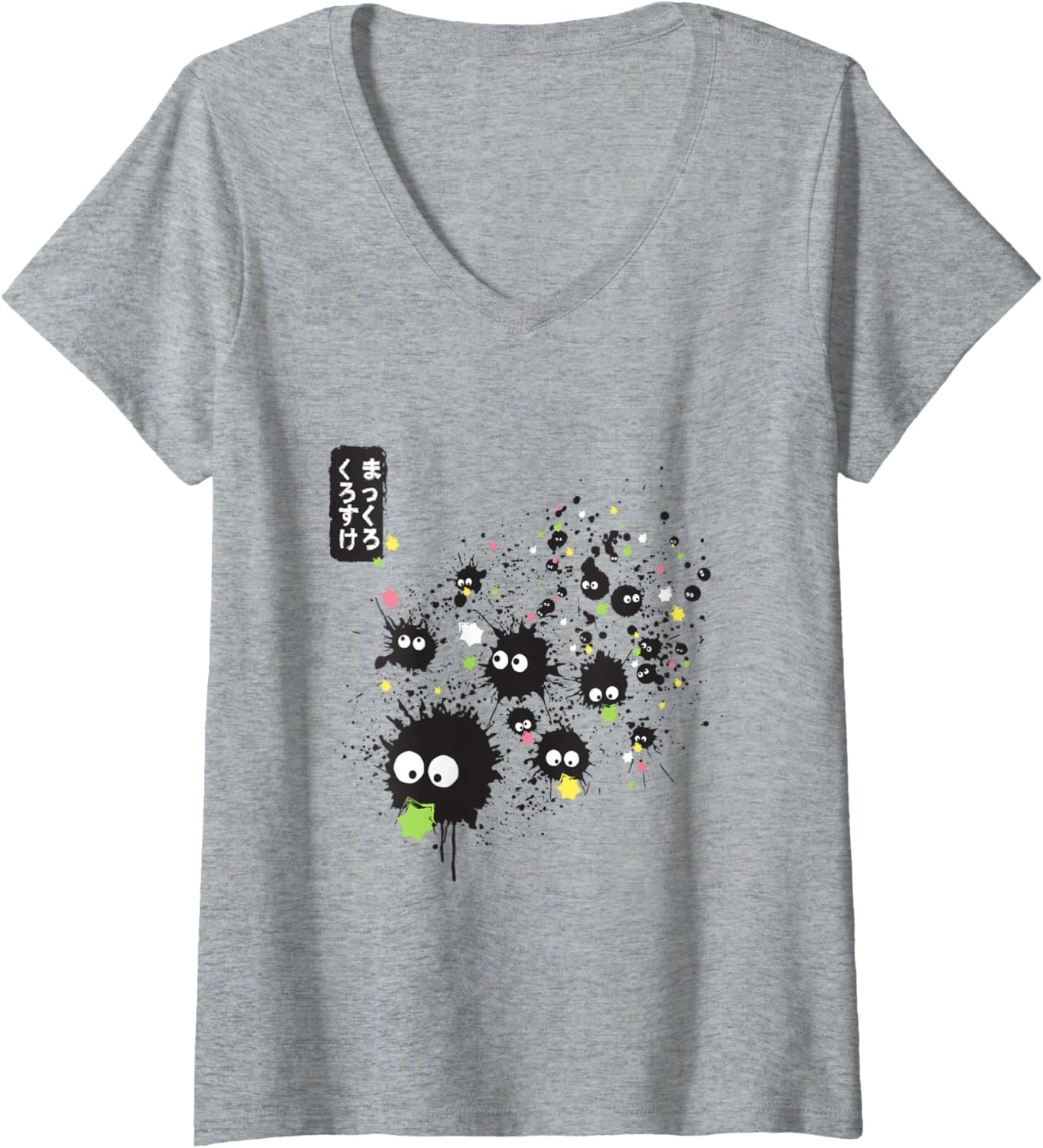 Womens makkuro kurosuke V-Neck