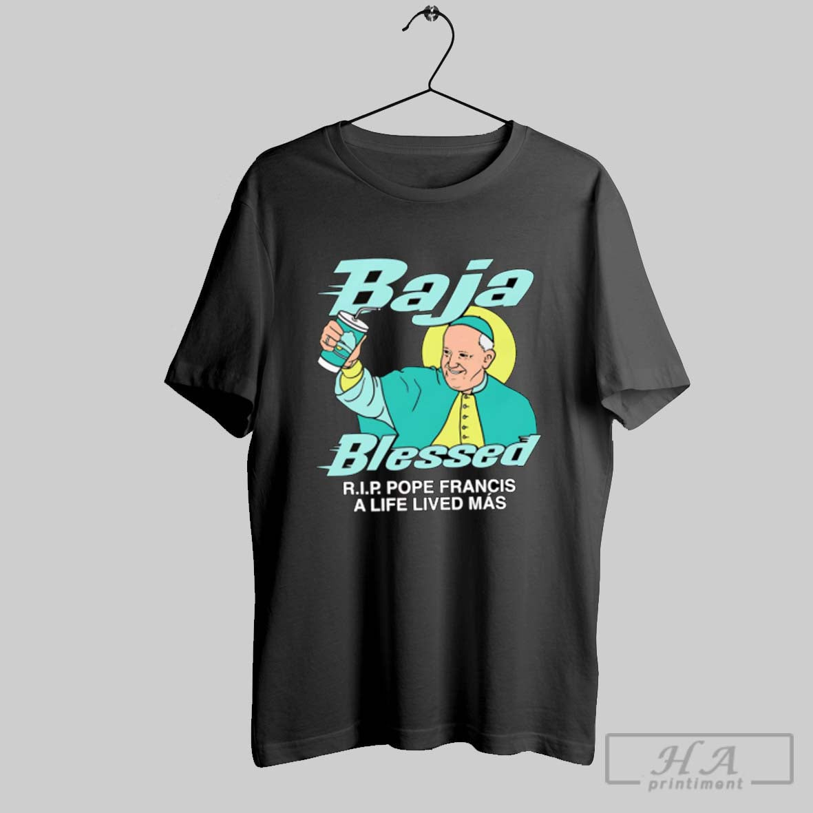 Baja Blessed Rip Pope Francis Hoodie Elegant Design