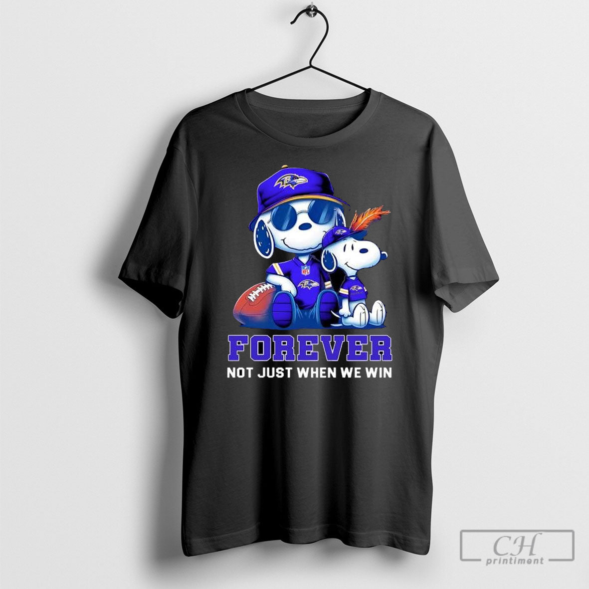 Baltimore Ravenspeanuts Snoopy Forever Tank Top Designer Merch