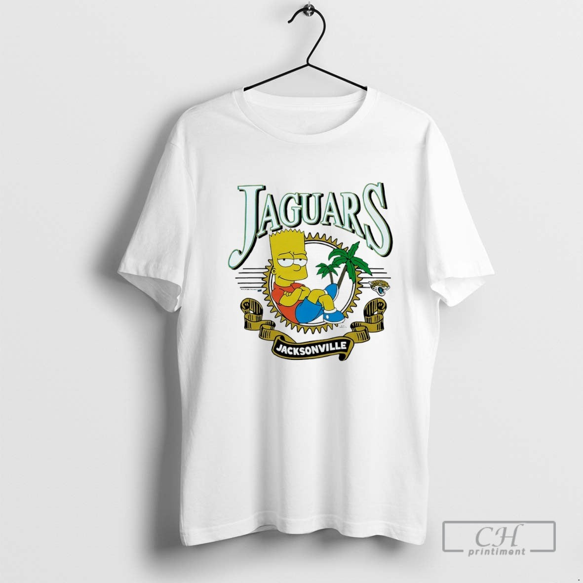 Bart Simpsons X Jacksonville Jaguars Long Sleeve Unique Collection