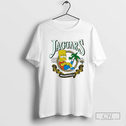 Bart Simpsons X Jacksonville Jaguars Long Sleeve Unique Collection