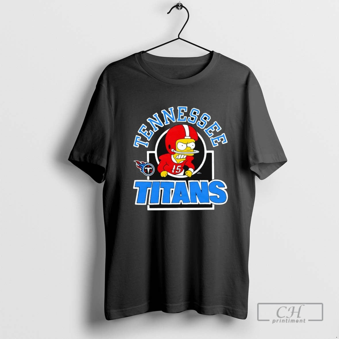 Bart Simpsons X Tennessee Titans TShirt Premium Fashion