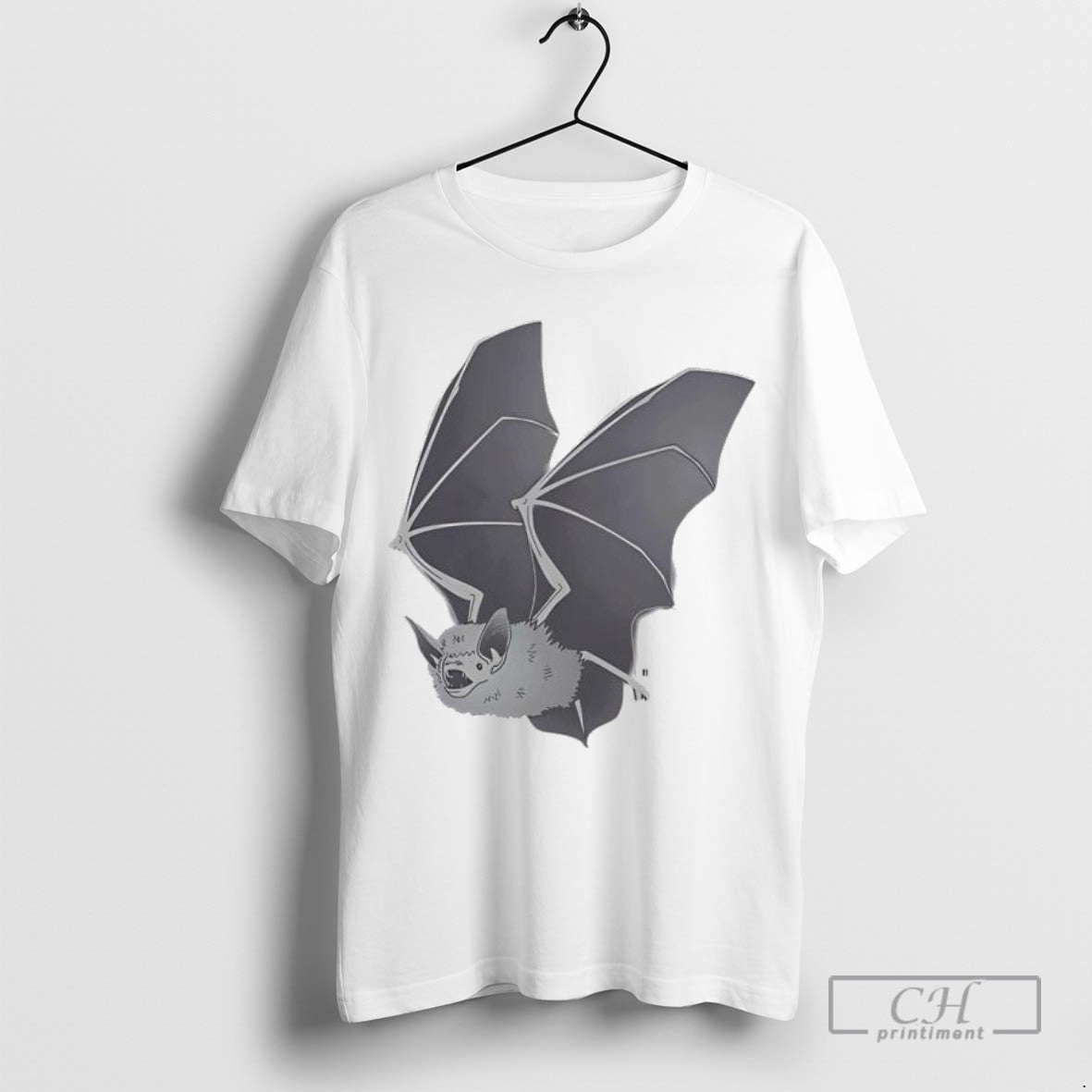 Bat Heavyweight Ladies Hoodie Classic Fashion