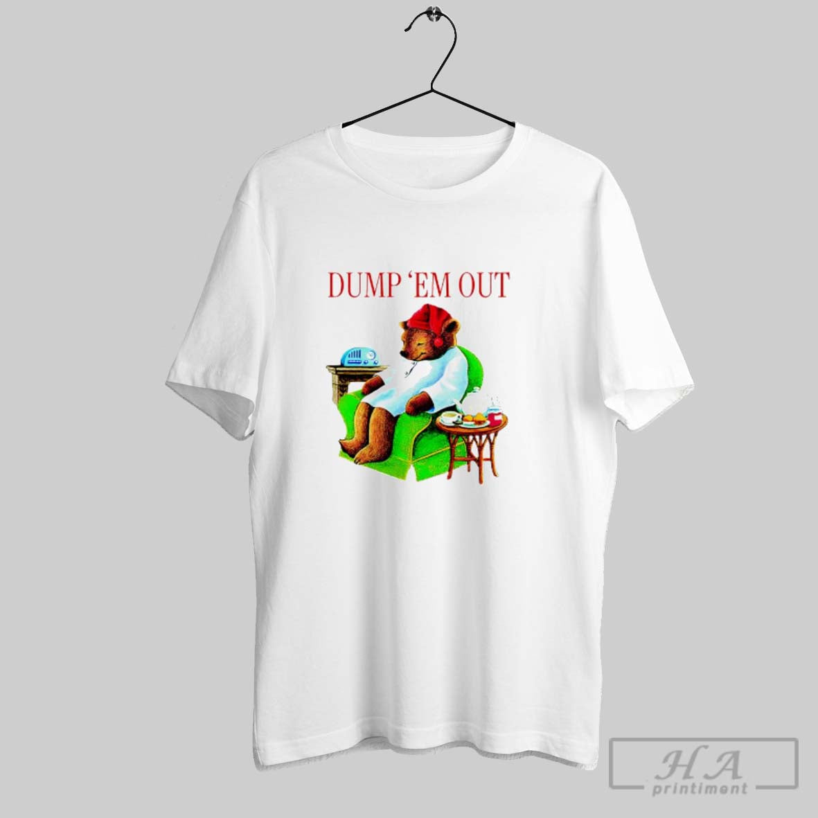 Bear Dump Em Out Sweatshirt Trendy Outfit