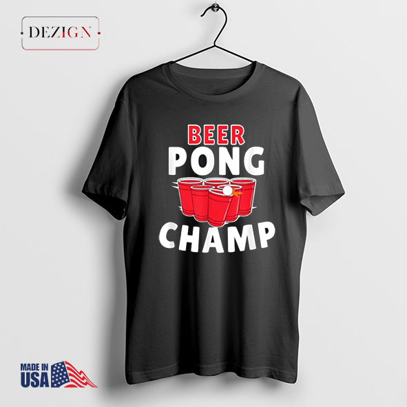 Beer Pong Champ Beer Games Long Sleeve Stylish Collection