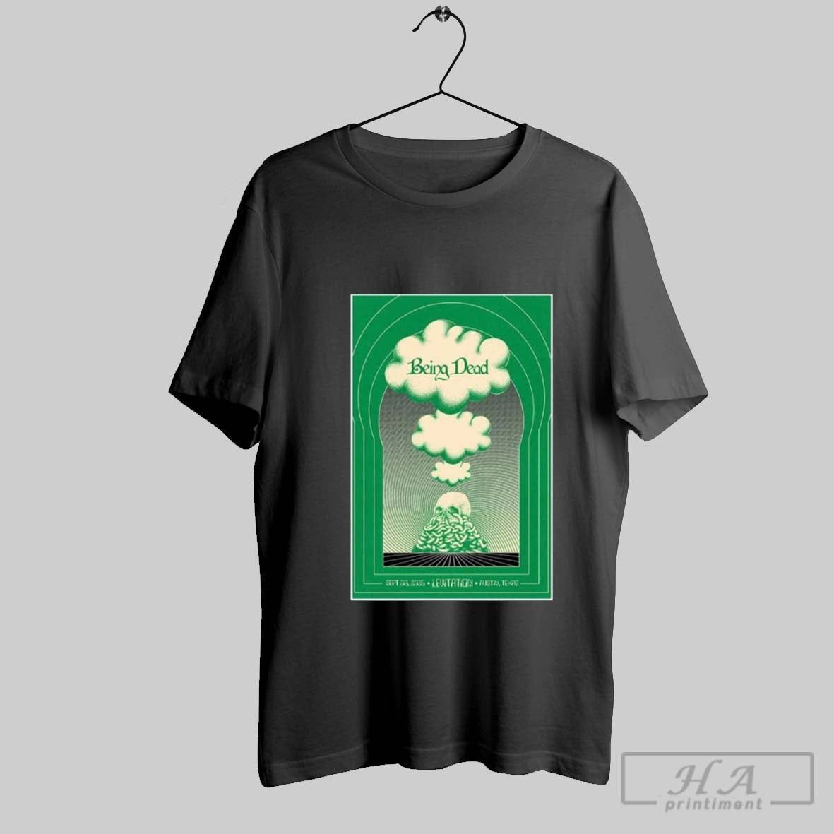 Being Dead Sept 28 2025 Leviration Austin Tx Concert Poster TShirt