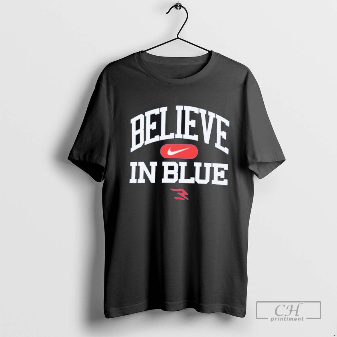 Believe Blue Hoodie Trendy Merch