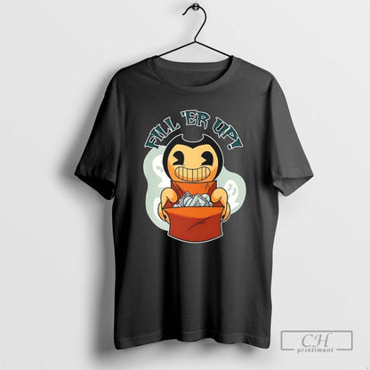 Bendy And Fill Er Up Halloween T Shirts Sweatshirt Vintage Design