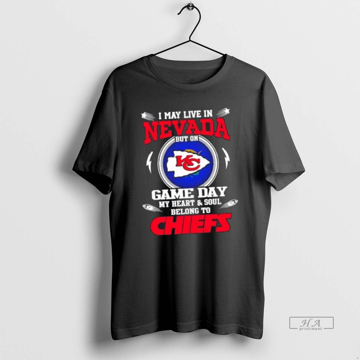 Best I May Live Nevada But Game Day My Heart And Soul Long Sleeve