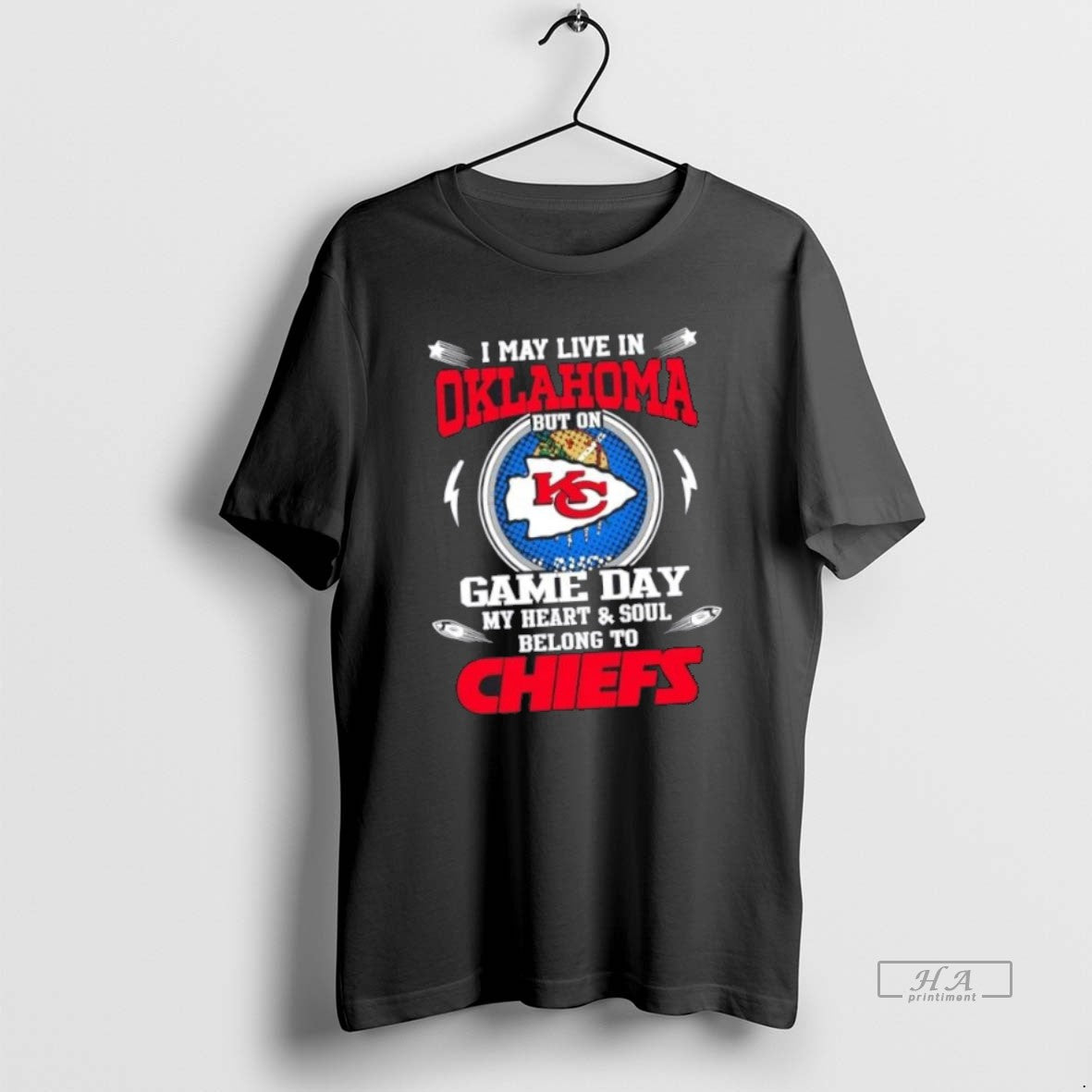 Best I May Live Oklahoma But Game Day My Heart And Soul Long Sleeve