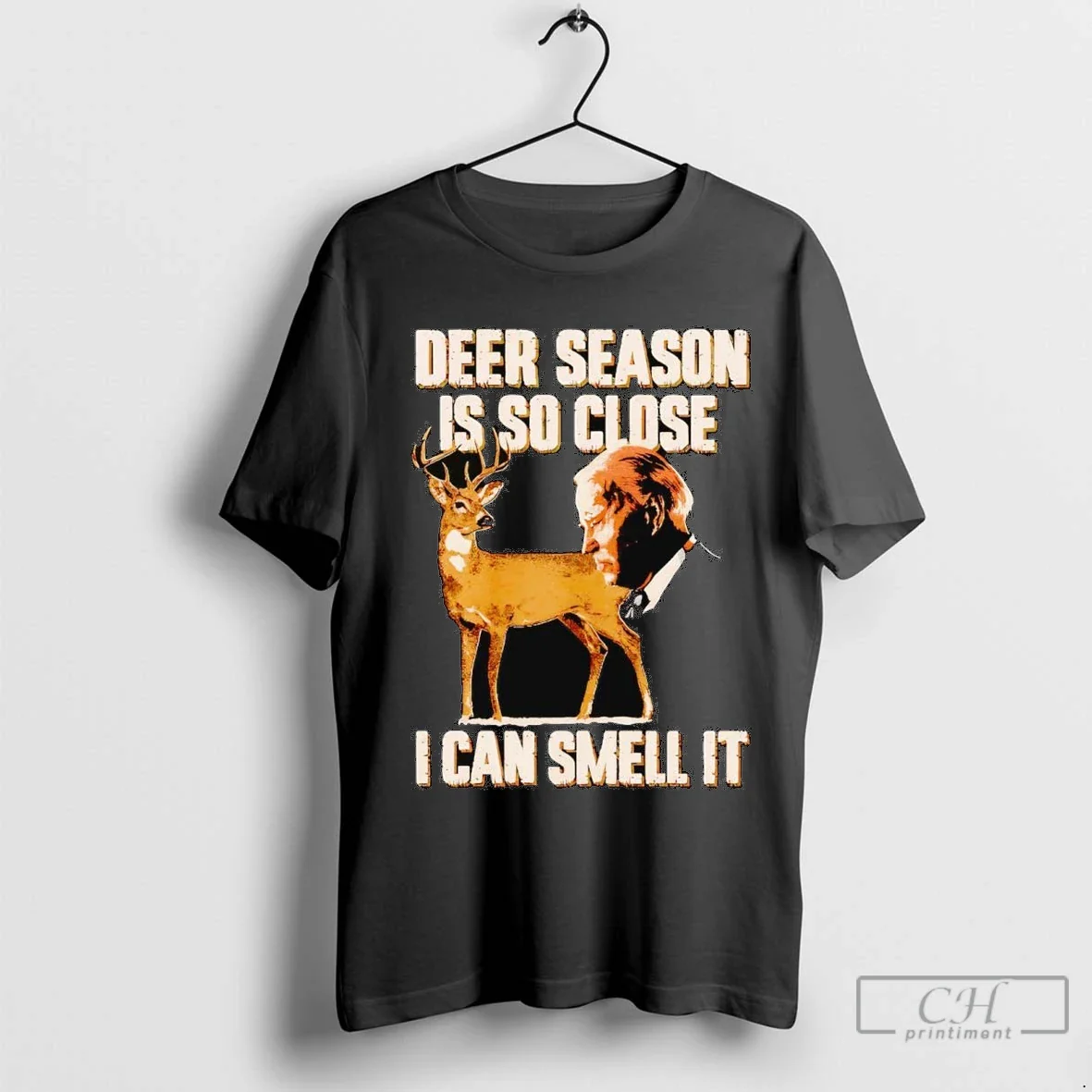 Biden Deer Season Is So Close I Can Smell It Tee Unique Gift