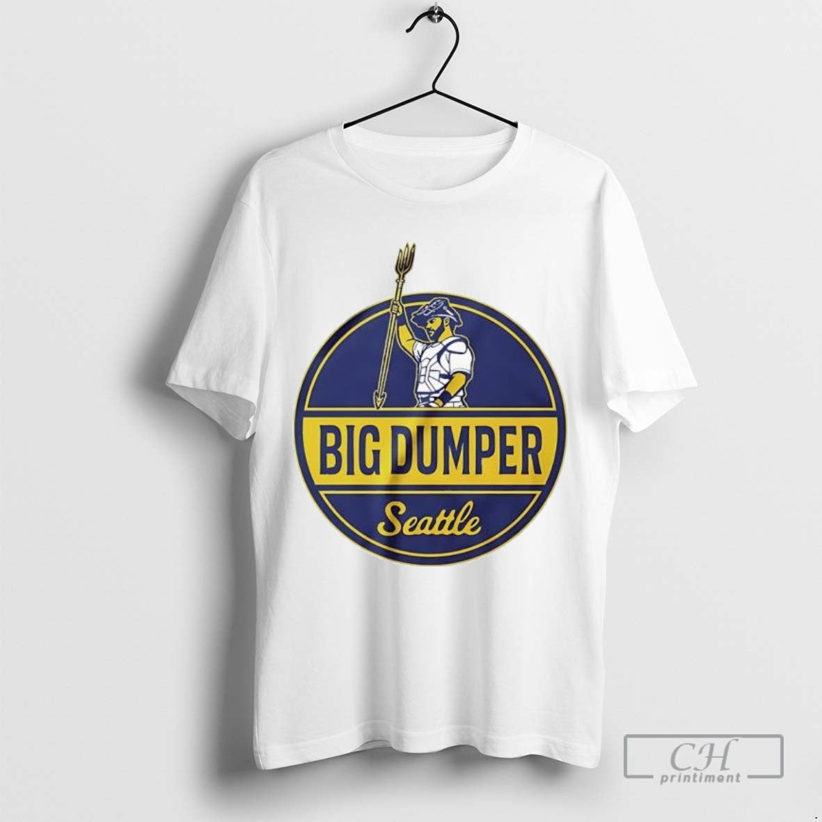 Big Dumper Cal Raleigh Seattle Ladies Tee Stylish Apparel