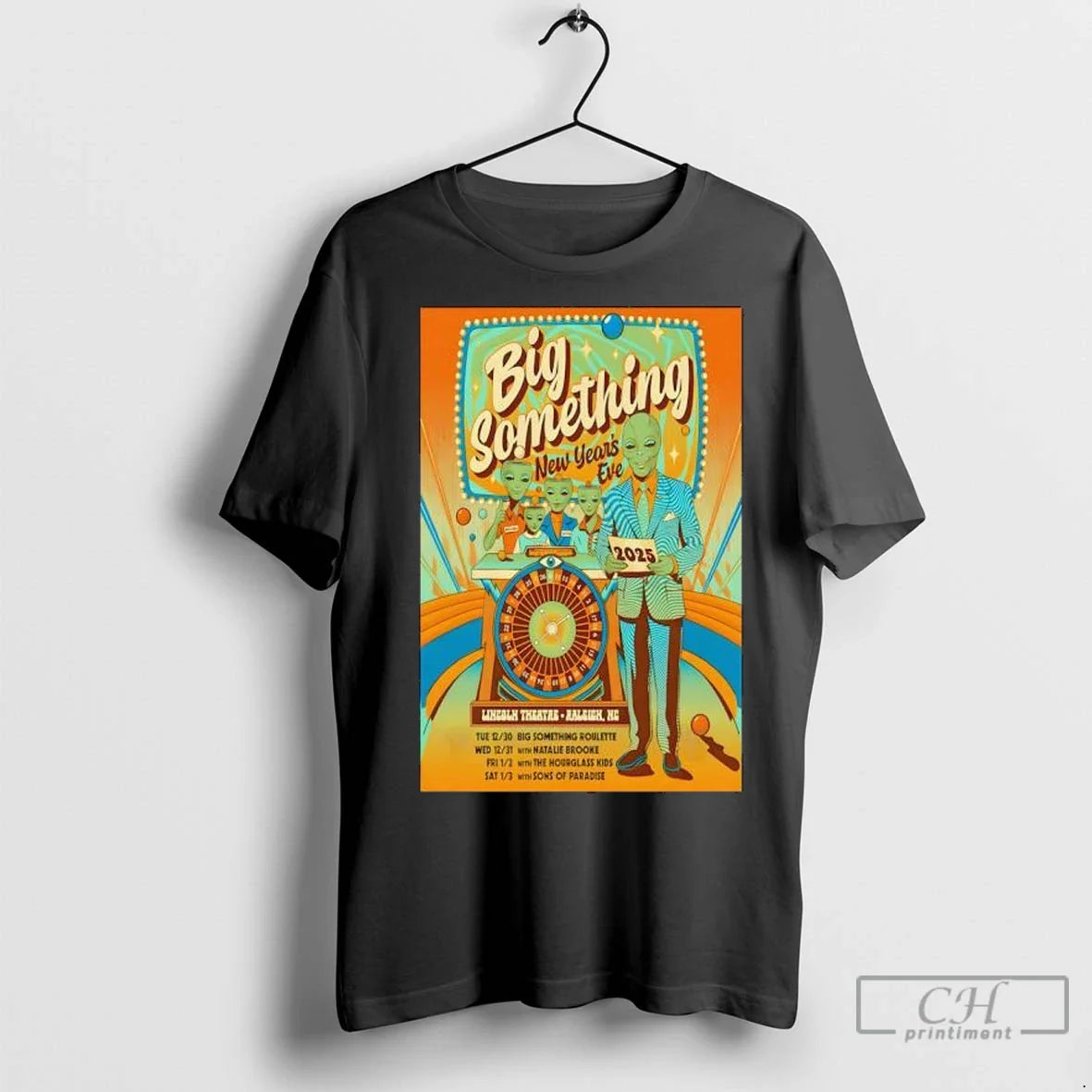 Big Something Raleigh Nc New Years Eve Run 2026 T Shirts Long Sleeve