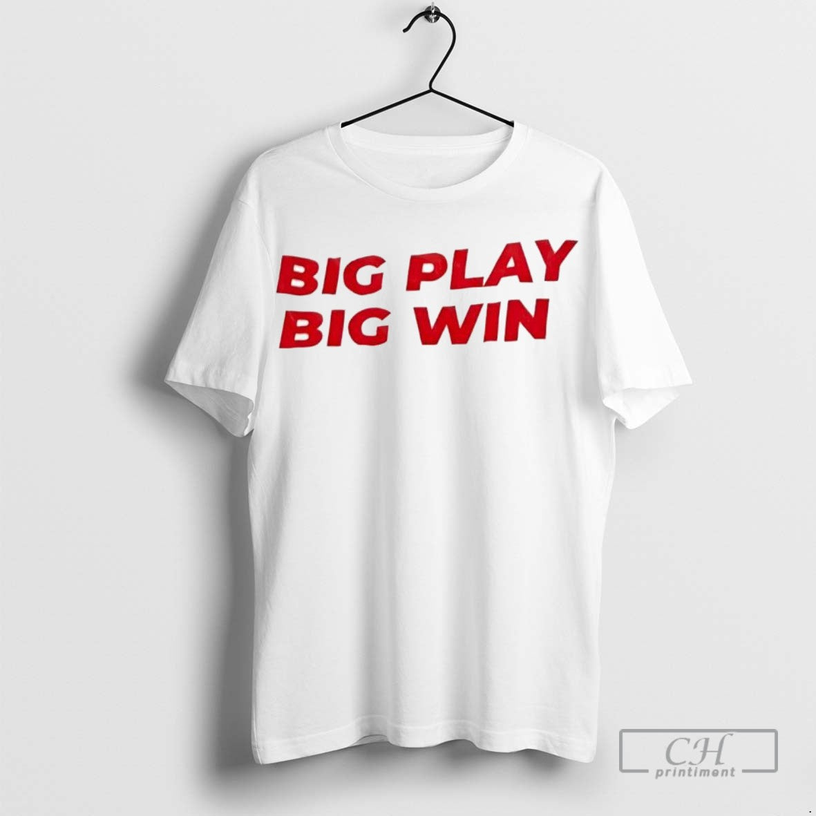Big Play Big Win Ladies Long Sleeve Designer Art