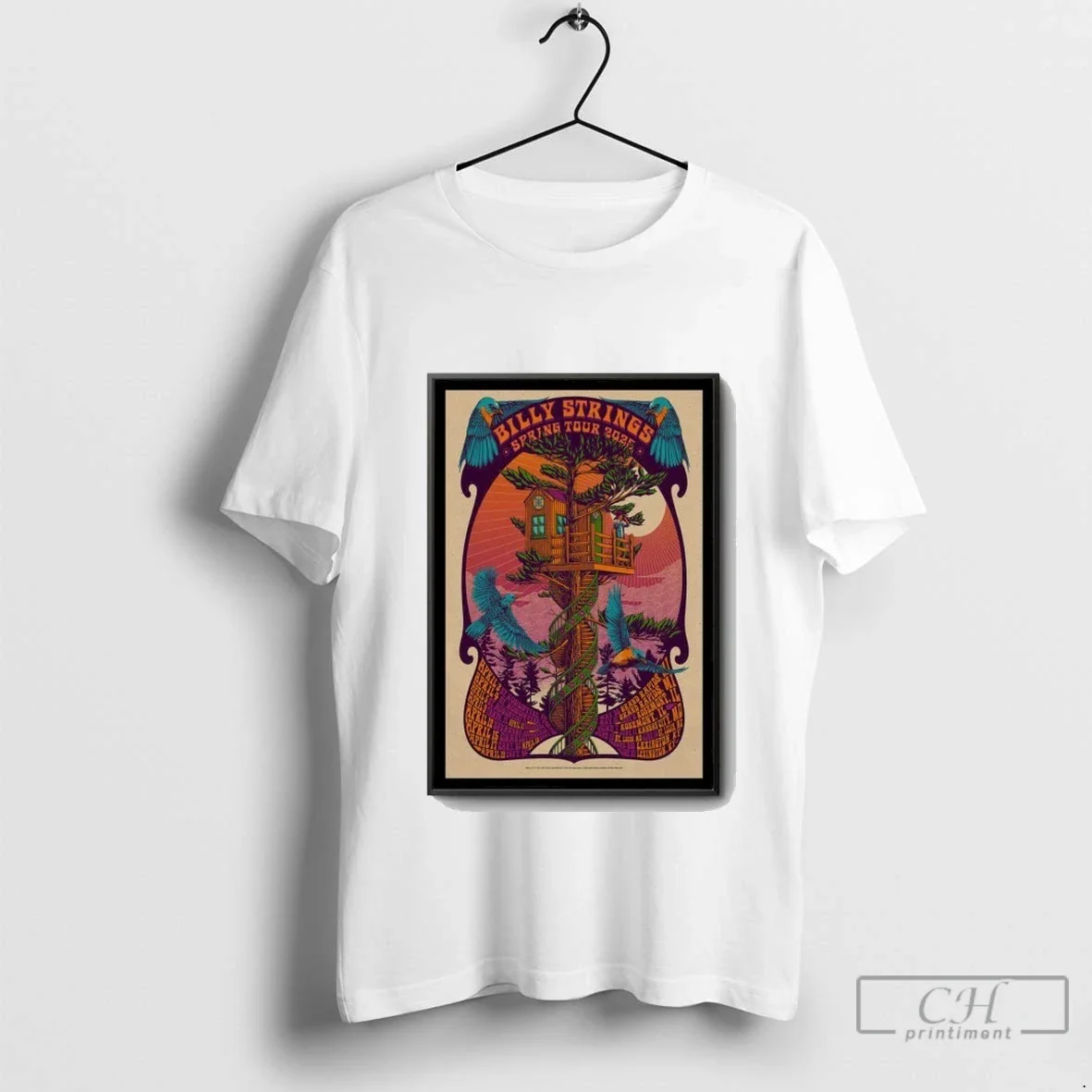 Billy Strings Spring Tour 2025 Tank Top Modern Fashion
