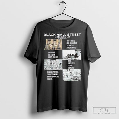 Black Wall Streeshirt Greenwood Tank Top Stylish Look