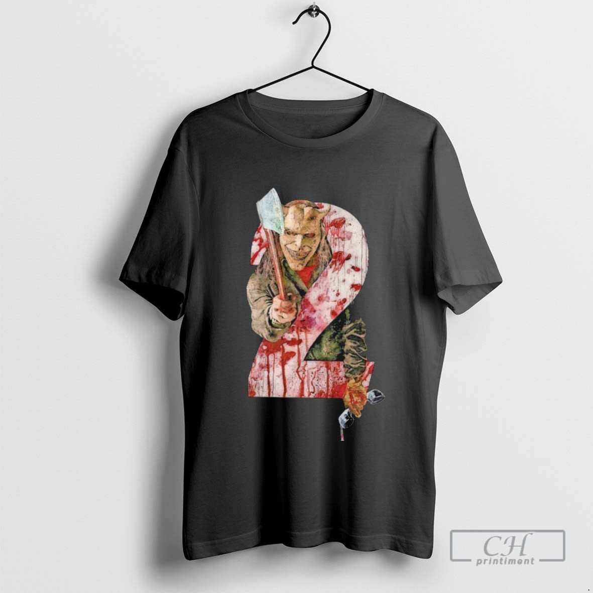 Black Phone 2 Hes Here Horror Movie Shirt Retro Look