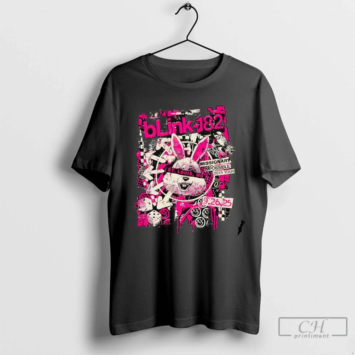 Blink 182 Hollywood Casino Amphitheatre Sep 26 2025 Long Sleeve