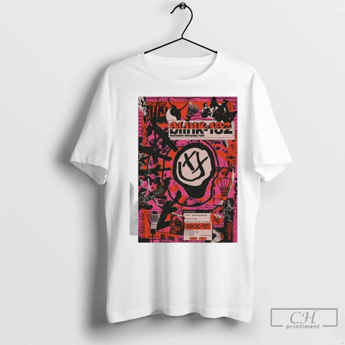 Blink 182 T Mobile Center Kansas City Mo September 27 2025 Ladies T